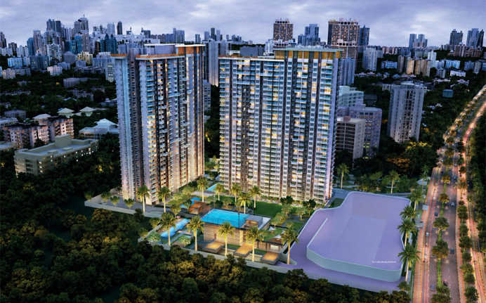 Wadhwa Courtyard Pokhran Road 2 - Elevation