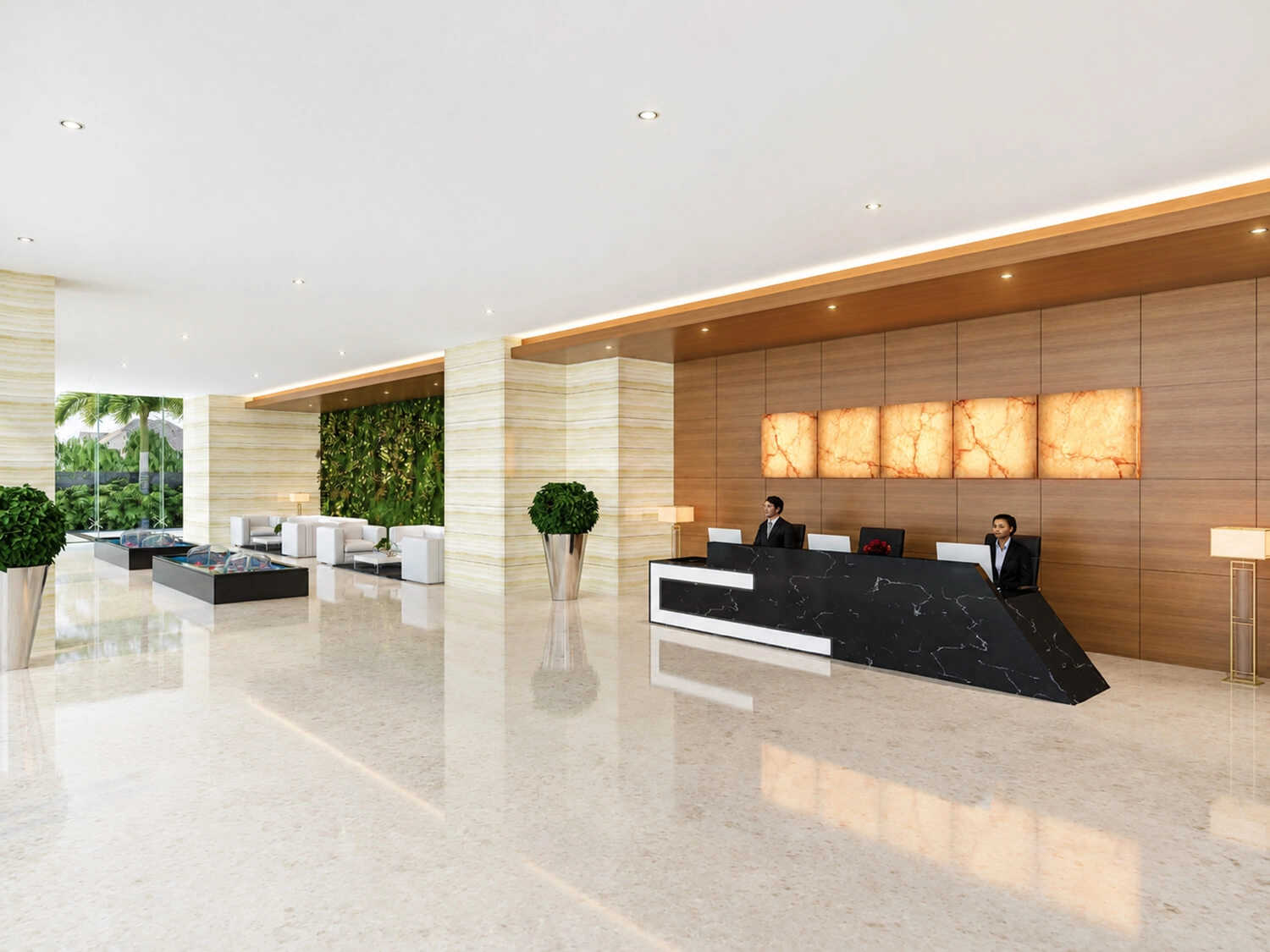Kamdhenu Zion Kharghar - Tower Entrance Lobby