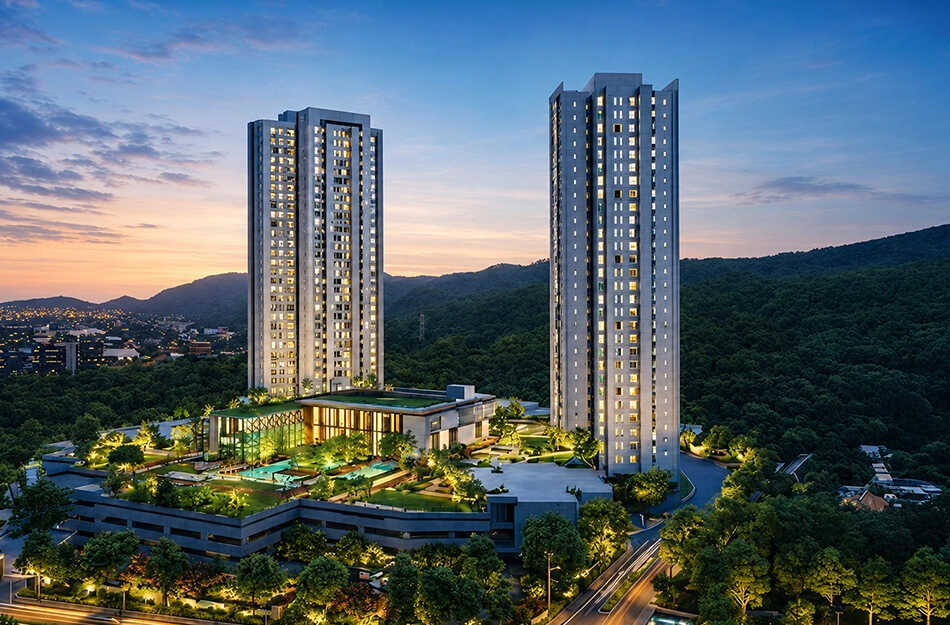 K Raheja Jade City Juinagar - Elevation