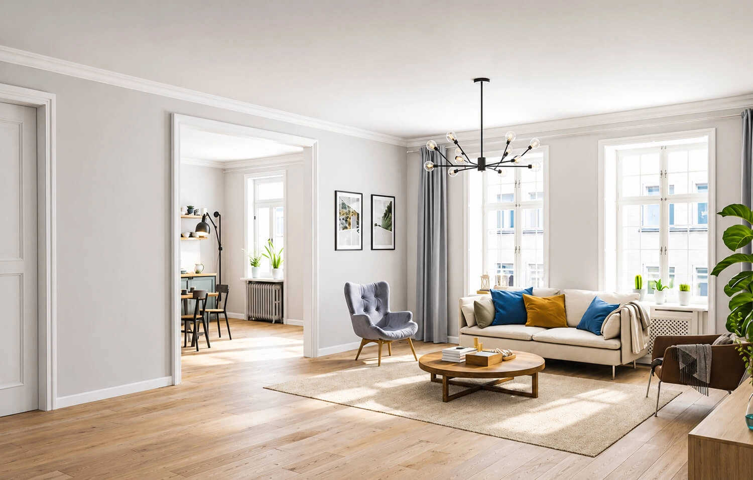 K Raheja Jade City Juinagar - Living Room