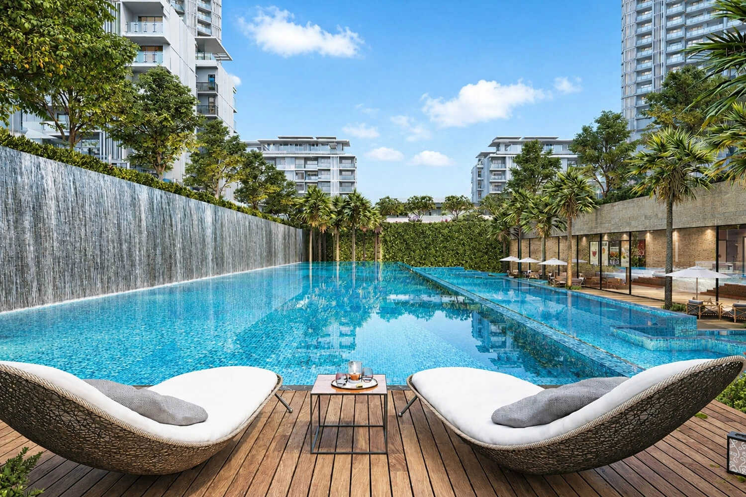 K Raheja Jade City Juinagar - Swimming Pool