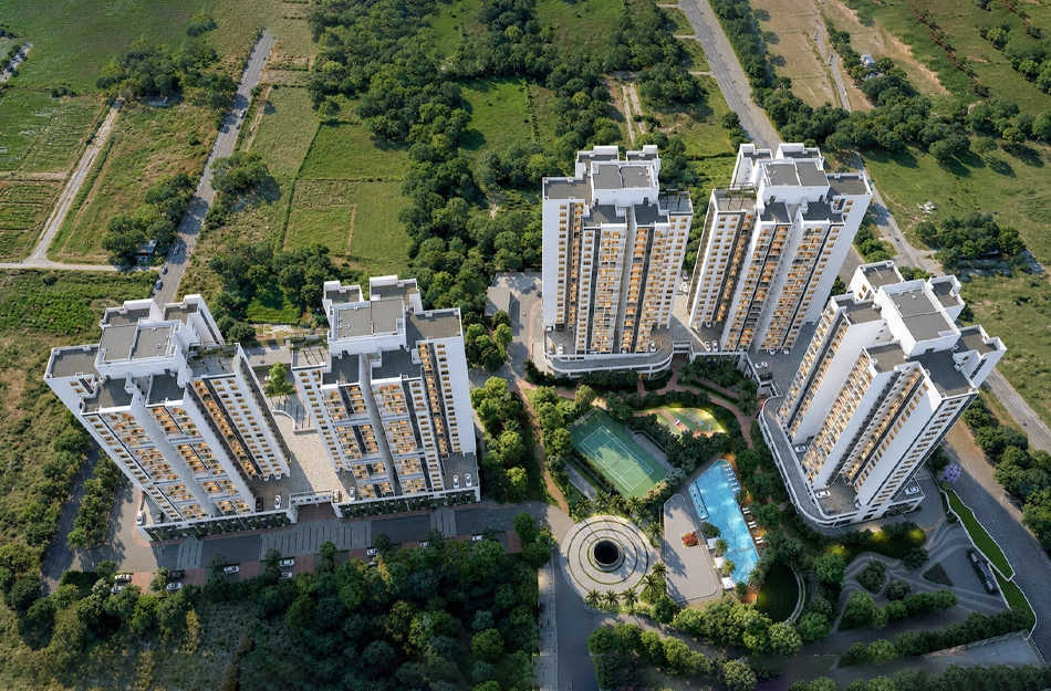 Godrej Nurture Mamurdi - Elevation 1