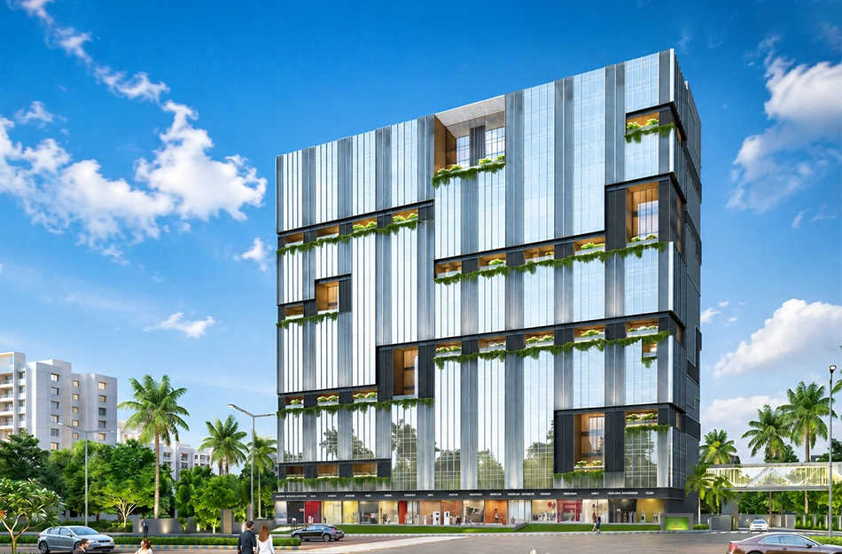 Ace Signature IT Park Wagle Estate - Elevation