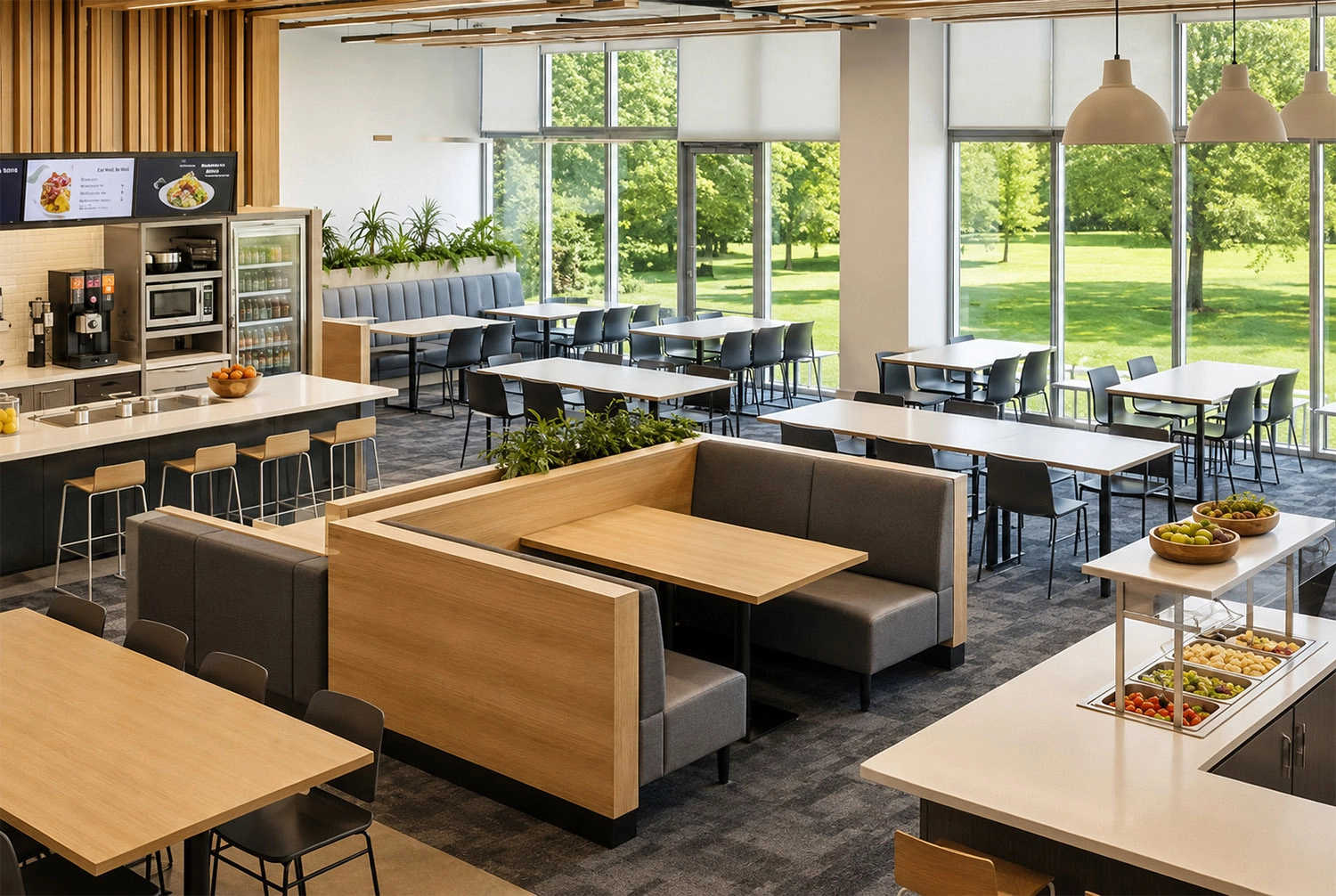 Ace Signature IT Park Wagle Estate - Dining Area