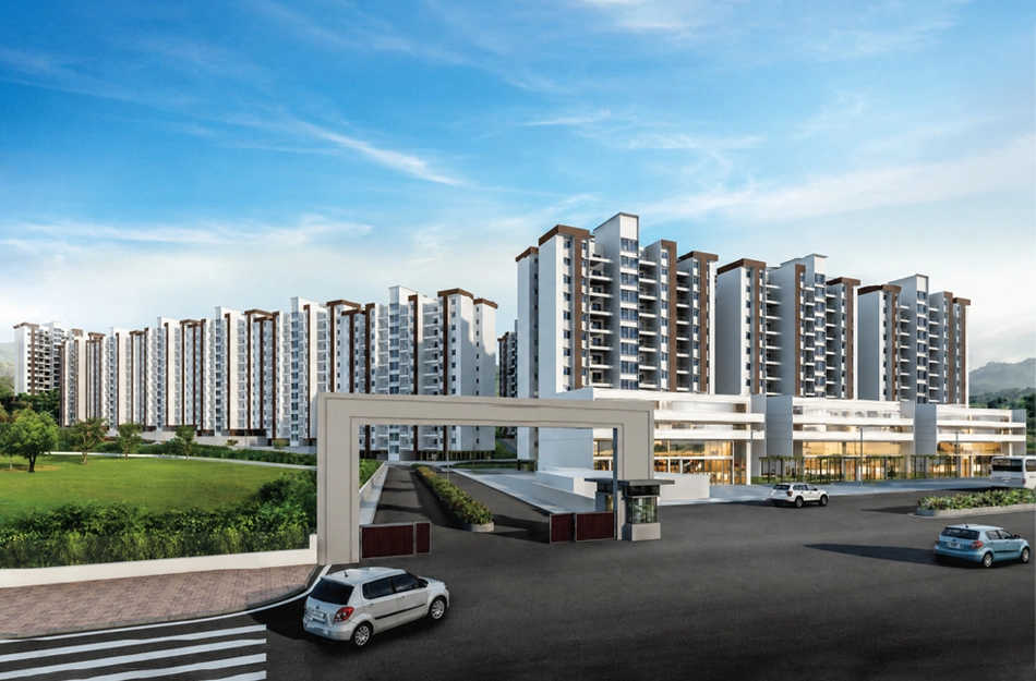 Paranjape Happiness Hub Khed Shivapur - Project Entrance View
