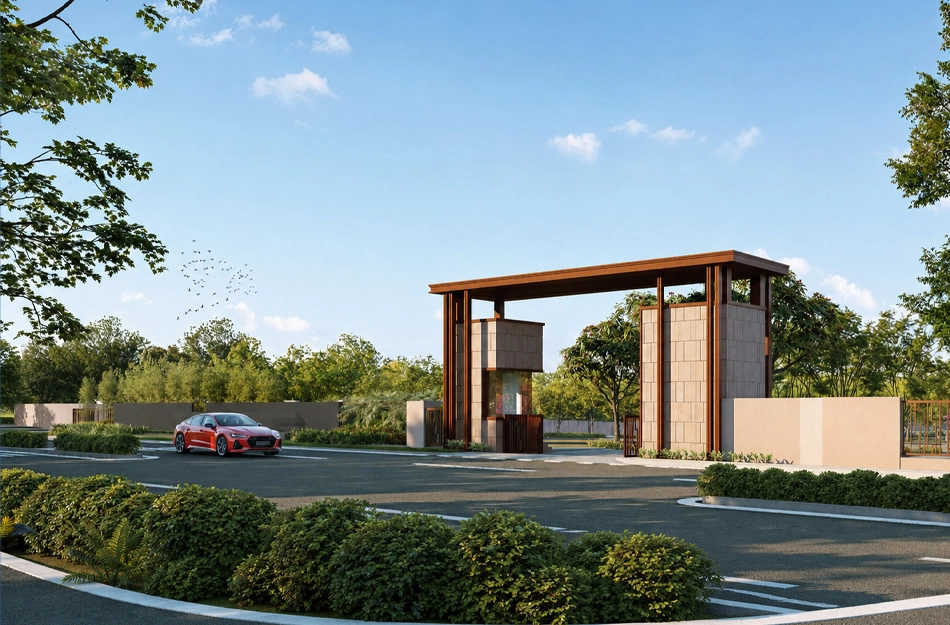 Godrej Eden Estate Hinjewadi - Project Entrance View