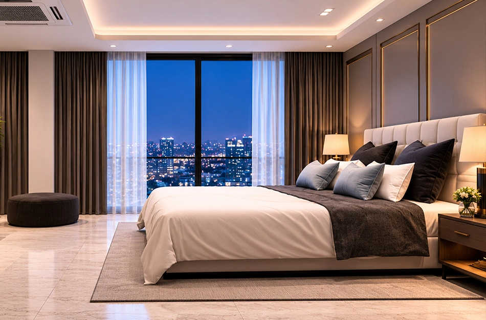 Shrishti Oasis Bhandup - Bedroom