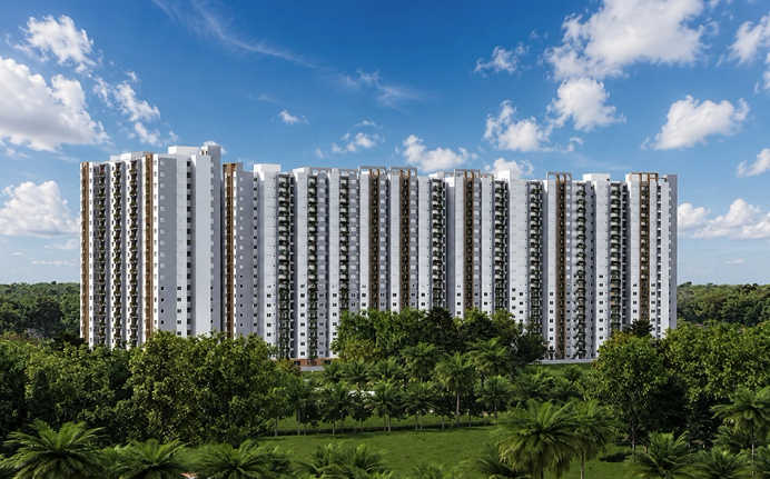 Sowparnika Whispering Petals Hoskote - Elevation