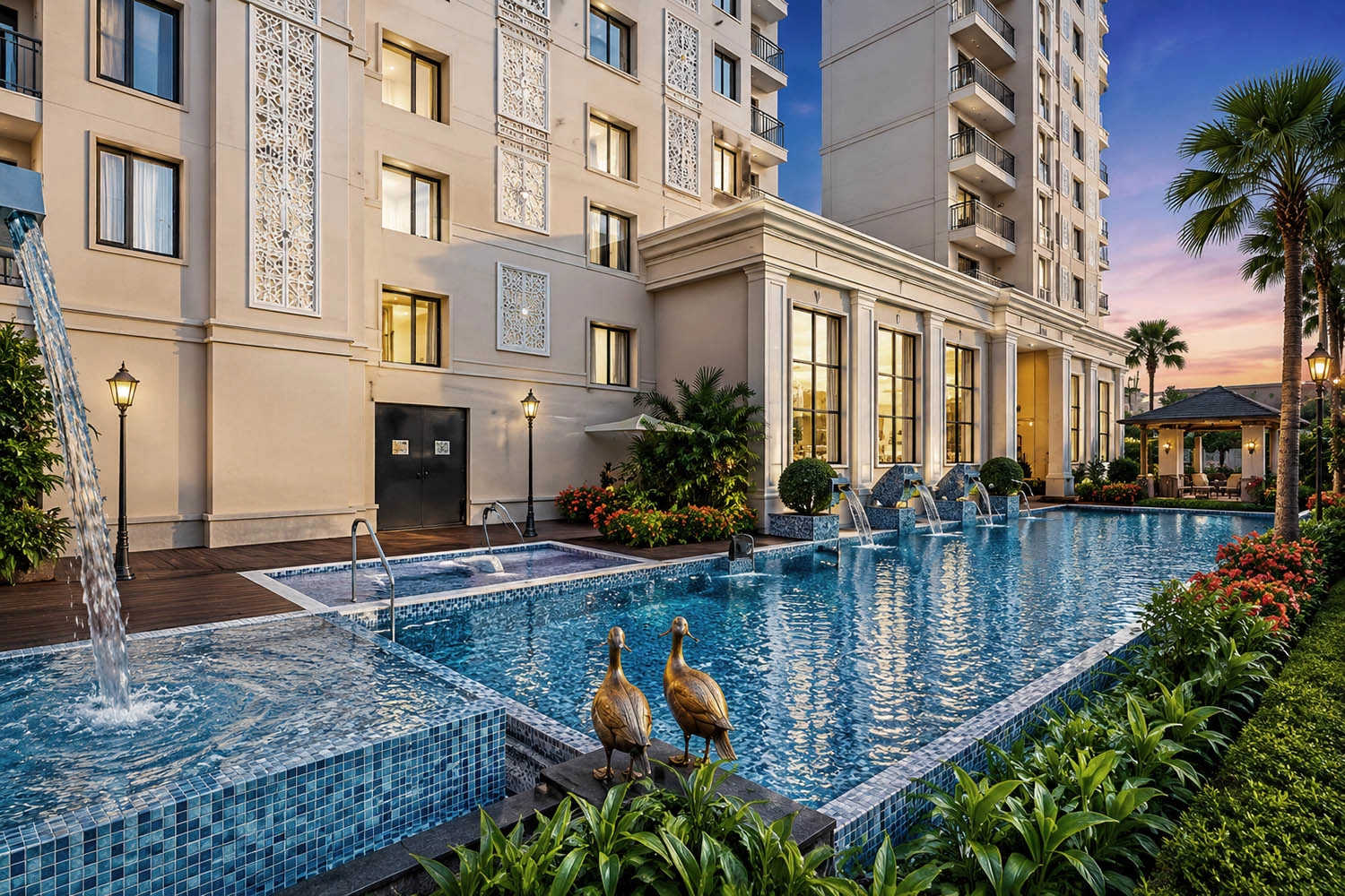 Omaxe Lincoln Gomti Nagar Extension - Swimming Pool