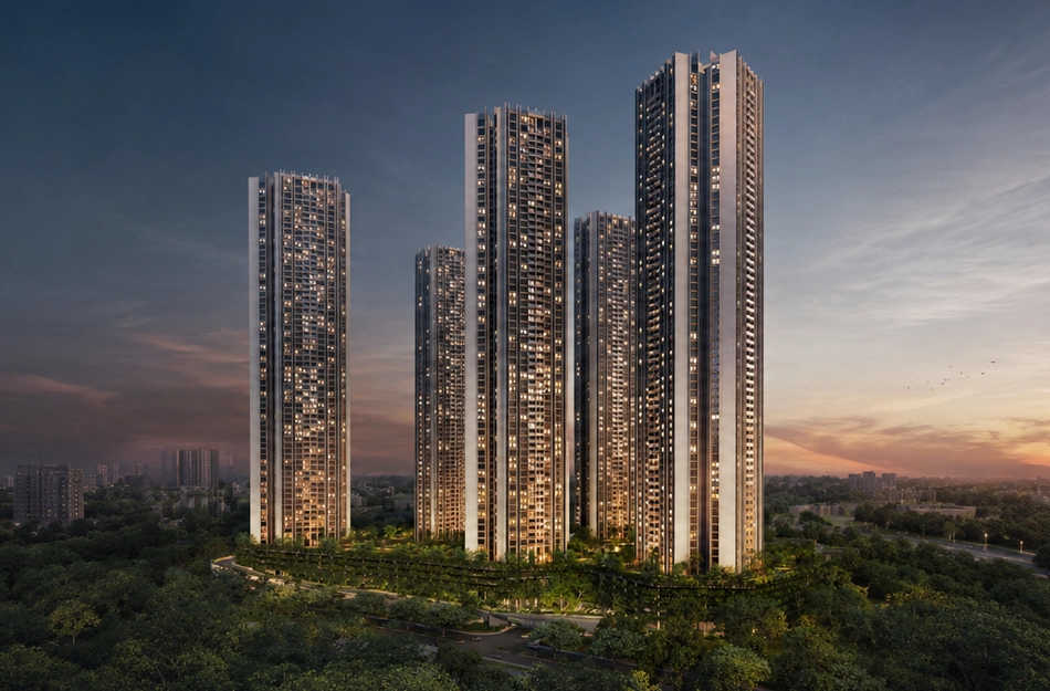 Oberoi Garden City Pokhran Road 2 - Elevation