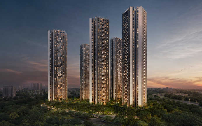 Oberoi Garden City Pokhran Road 2 - Elevation