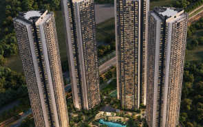 Oberoi Garden City - Elevation