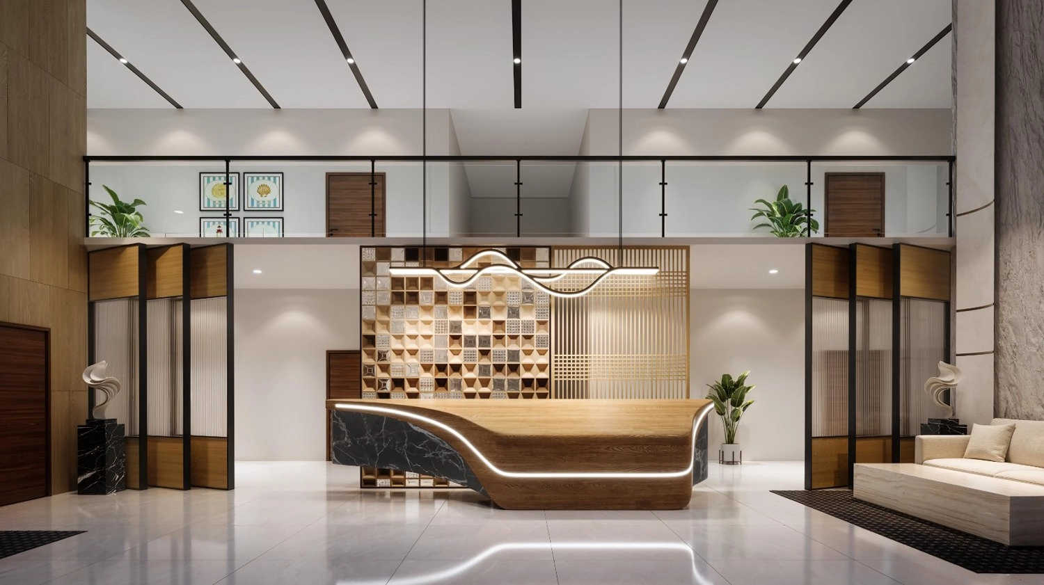 Casagrand Evon Kompally - Tower Entrance Lobby