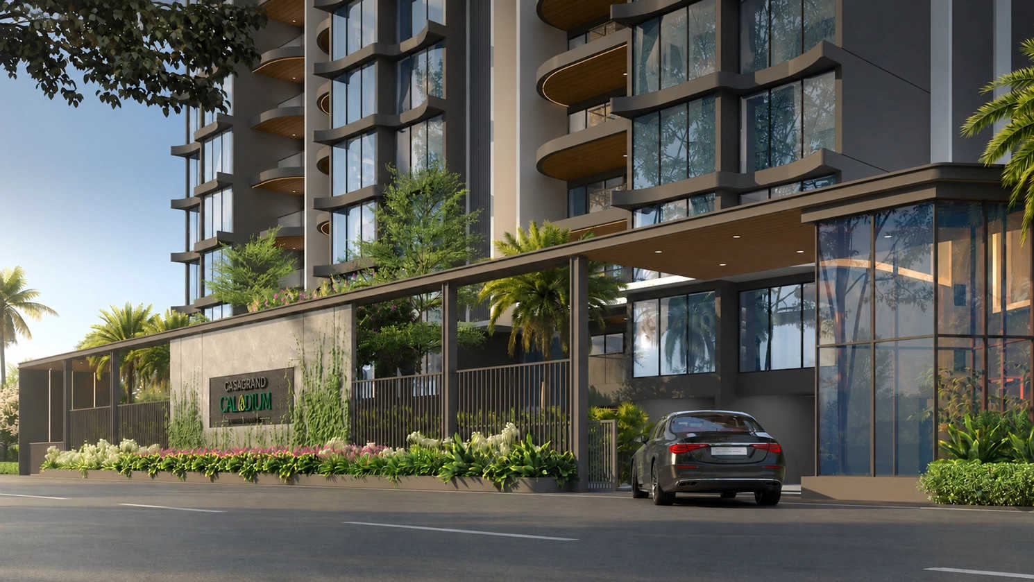 Casagrand Caladium Wagholi - Project Entrance View