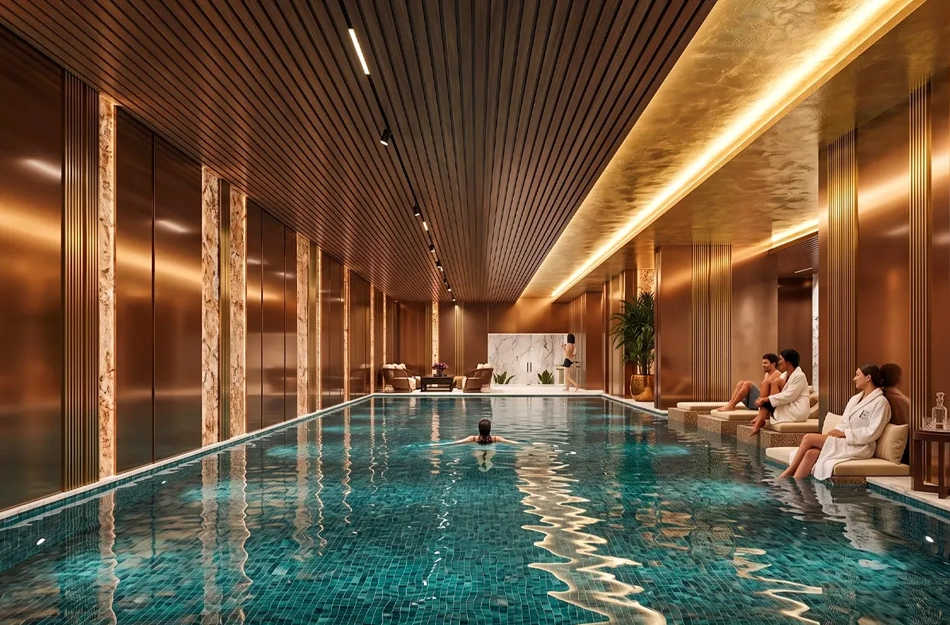 Avhad Bayline Residences Mahim - Swimming Pool