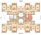 Saajgiri at Nanded City Nanded - Typical Floor Plan