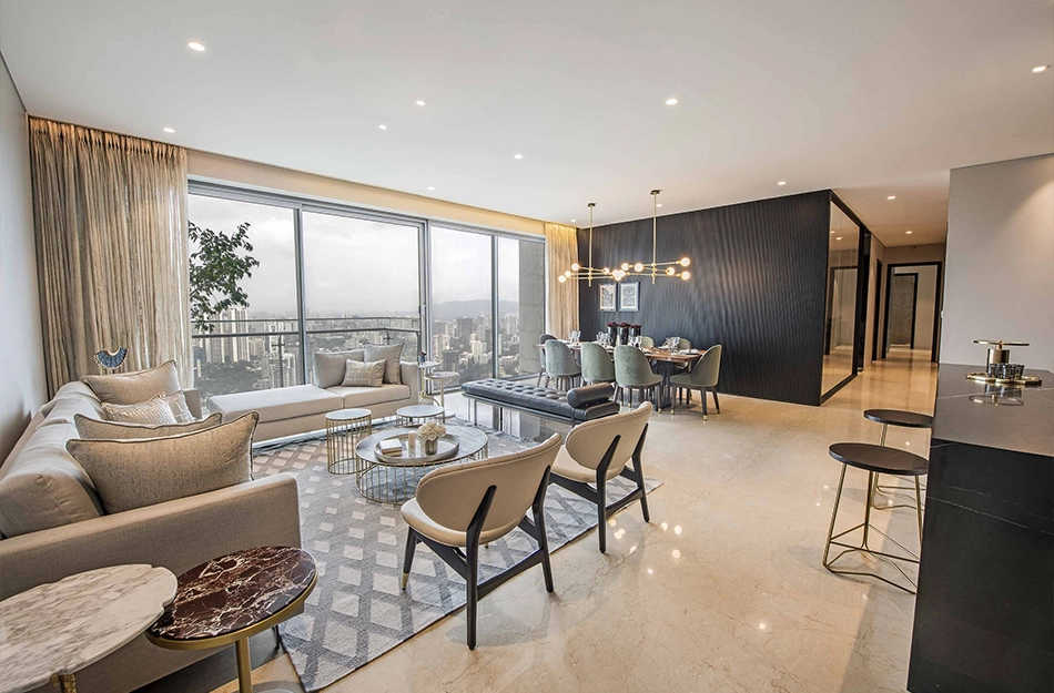 Oberoi Enigma Mulund - Living Room