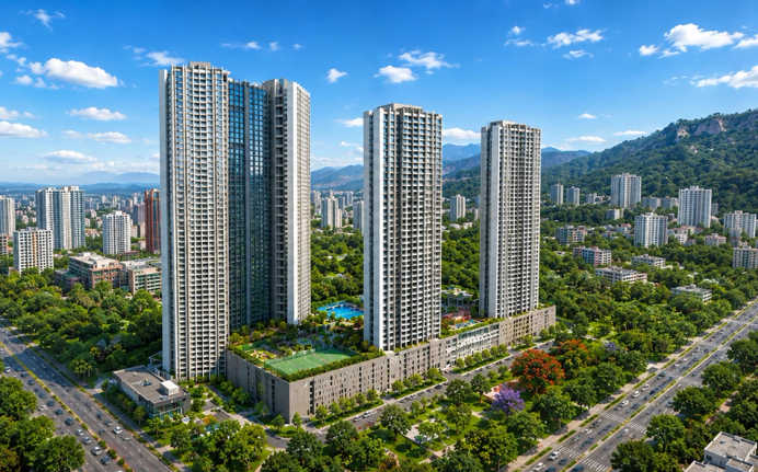Oberoi Eternia Mulund - Elevation