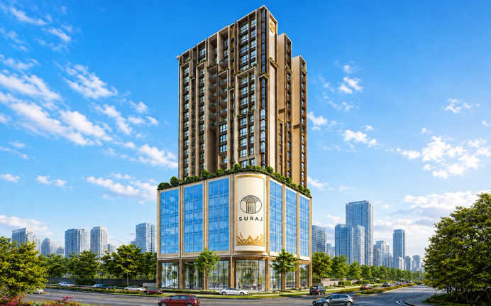 Suraj Aureva Prabhadevi - Elevation