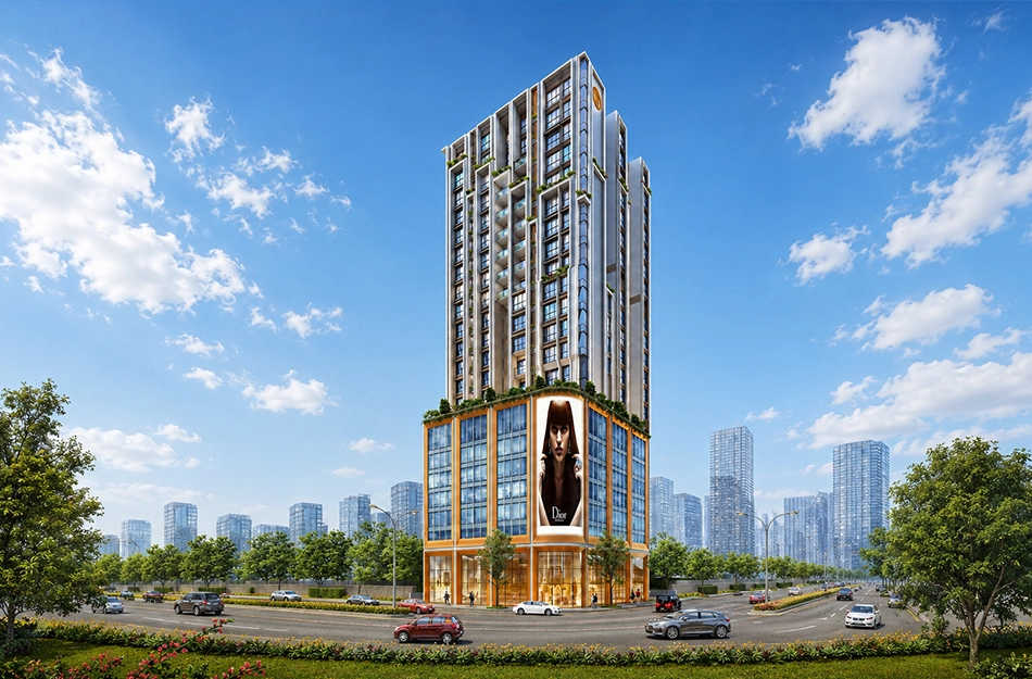 Suraj Aureva Prabhadevi - Elevation 2
