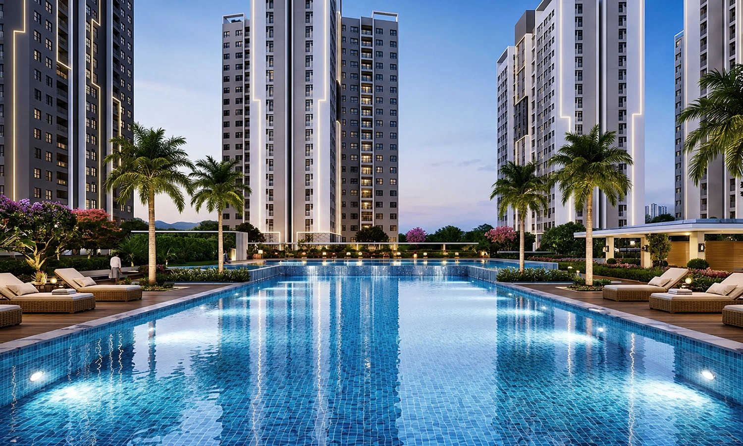 Kanakia Valley Panvel - Swimming Pool 2