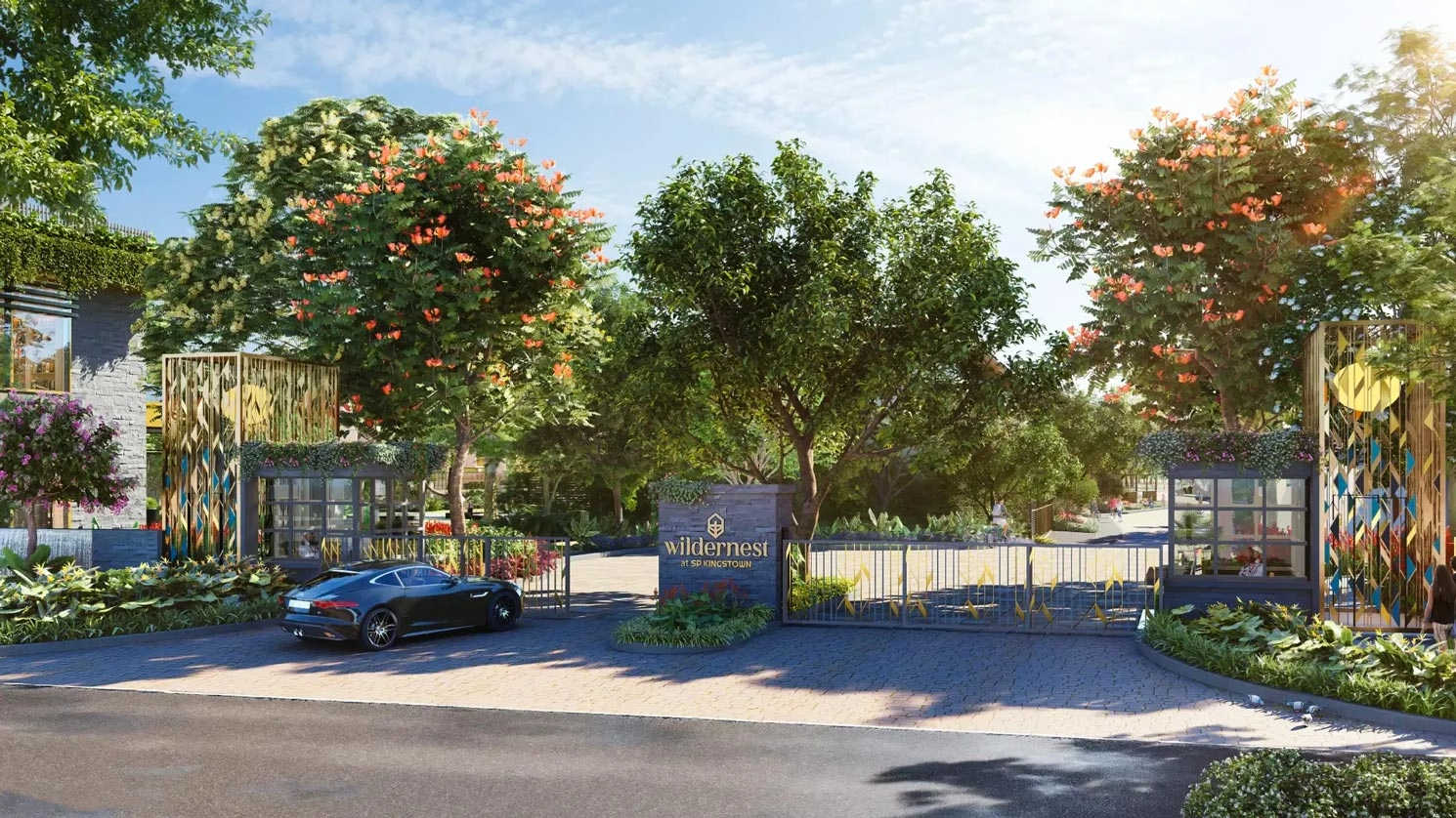 Shapoorji Pallonji Wildernest Hadapsar - Project Entrance View