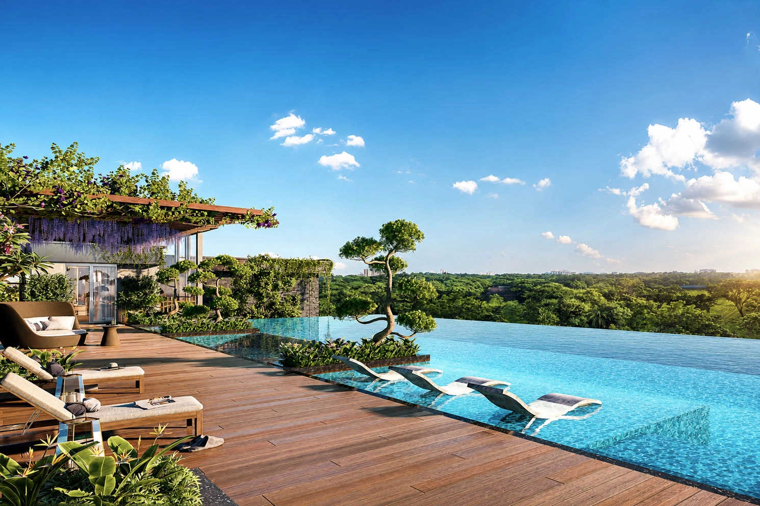 Shapoorji Pallonji Wildernest Hadapsar - Swimming Pool