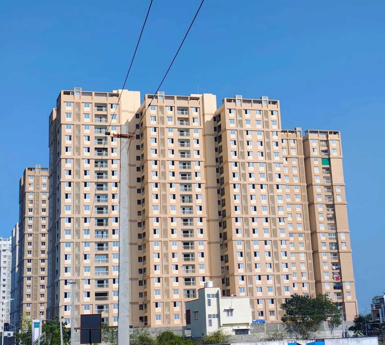 Pacifica Pride Towers Padur - Actual Images