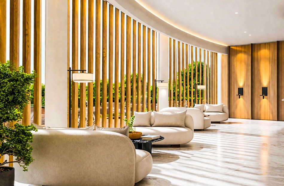 Rustomjee Balmoral Golf Links Chembur - Tower Entrance Lobby