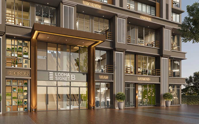 Lodha Signet Kolshet Road - Elevation