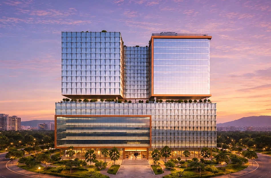 Saffron Fortune Elite Andheri - Elevation