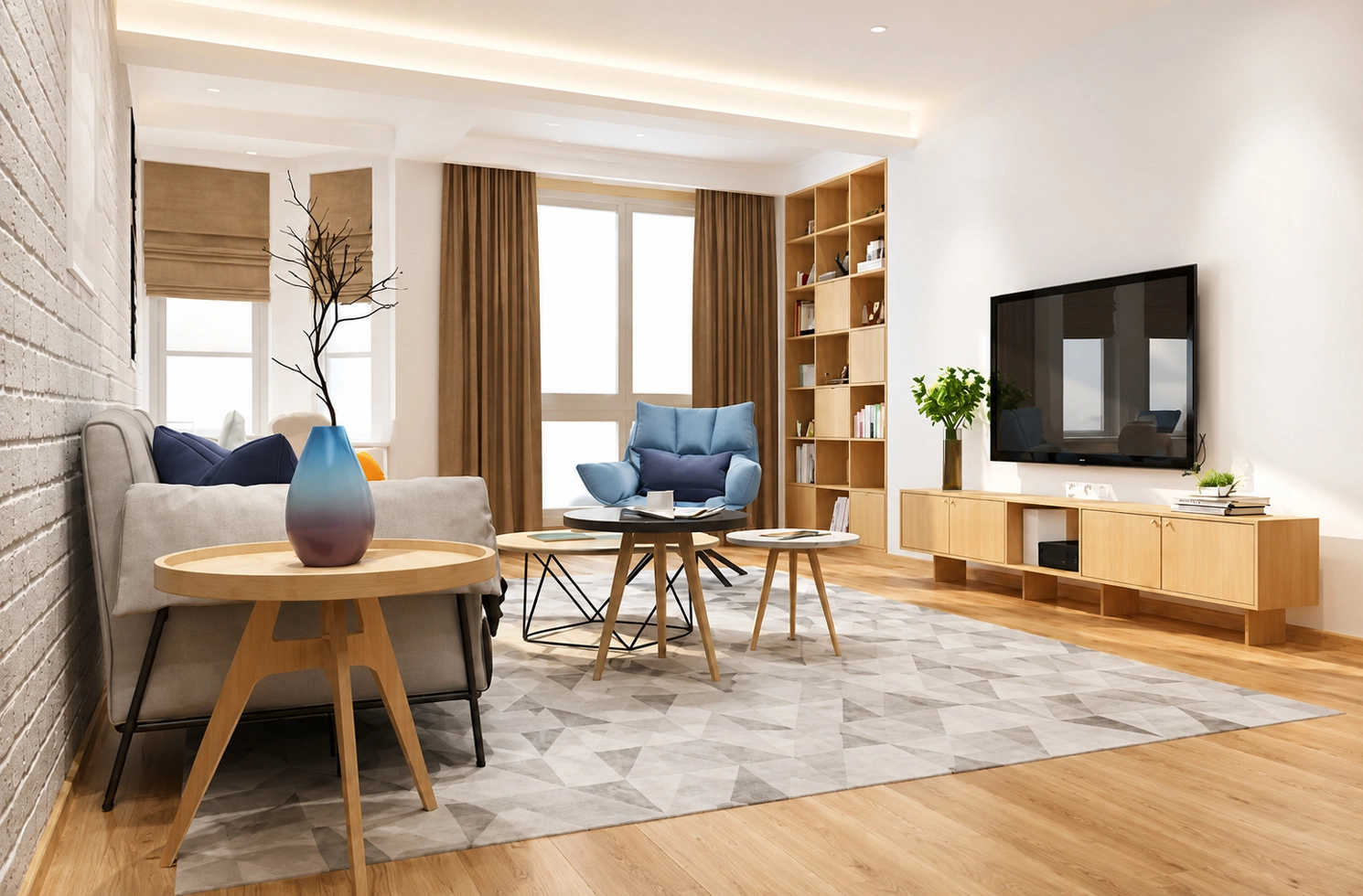 Tharwani Stella Dombivali - Living Room
