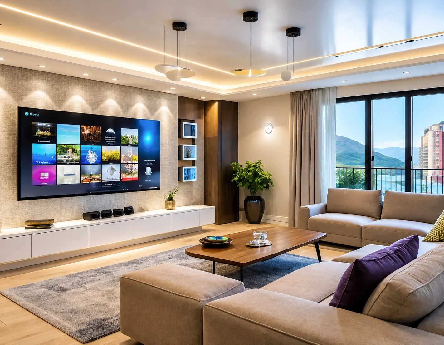 Tharwani Stella Dombivali - Living Room 2