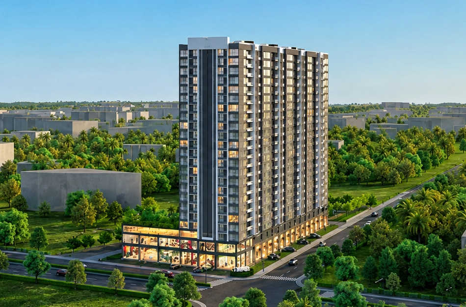 VJ Palladio Kharadi Central Kharadi - Elevation 2