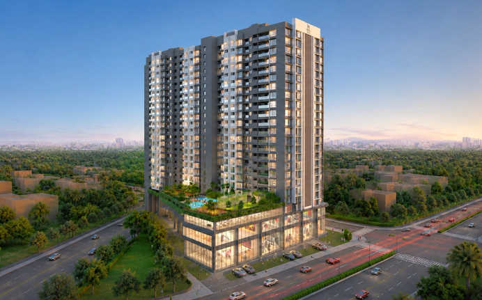 VJ Palladio Kharadi Central Kharadi - Elevation