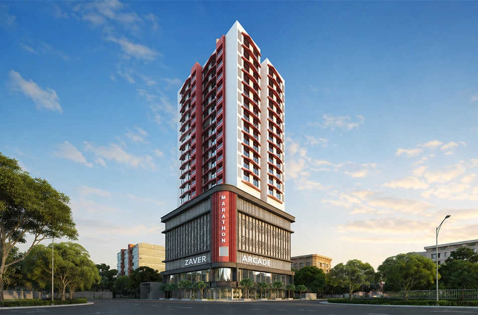 Marathon Zaver Arcade Mulund - Elevation