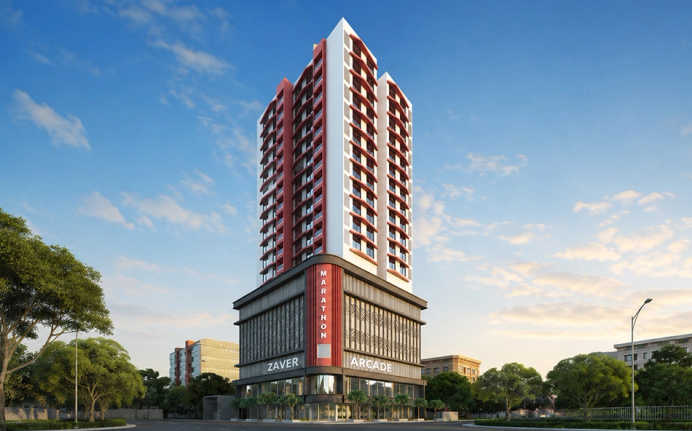 Marathon Zaver Arcade Mulund - Elevation