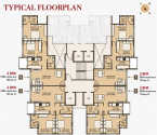 Marathon Zaver Arcade Mulund - Typical Floor Plan