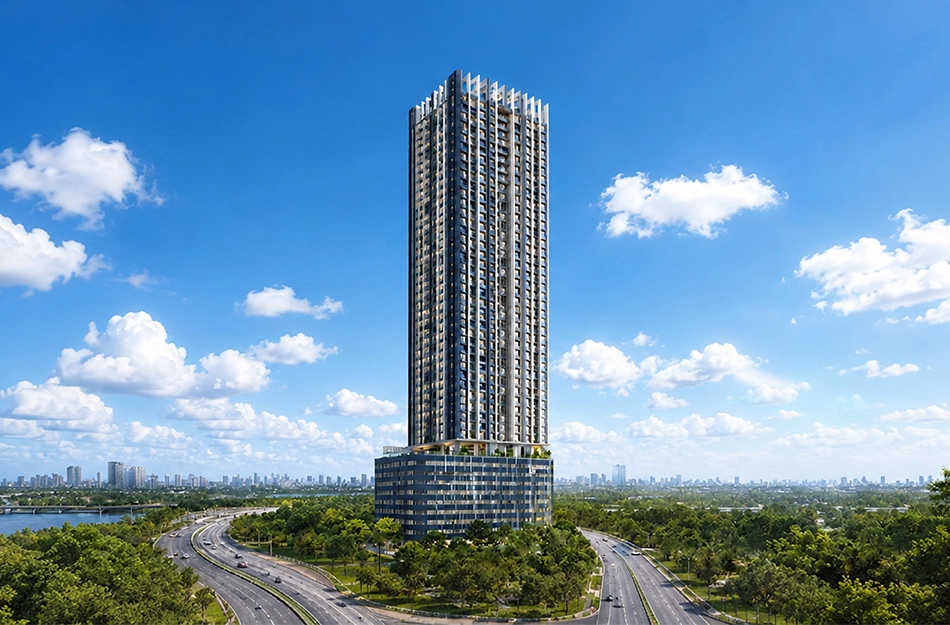 Prescon Midtown Bay Mahim - Elevation