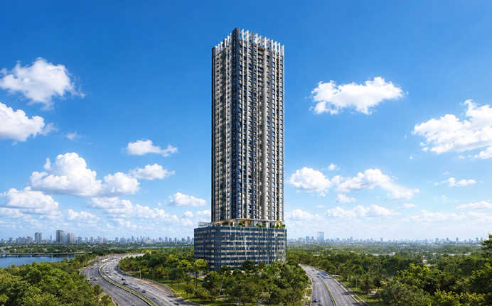 Prescon Midtown Bay Mahim - Elevation