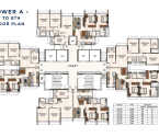 Kanakia Silicon Valley Powai - Typical Floor Plan