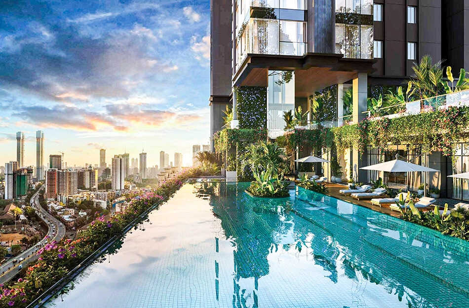 Tribeca The Edge Parel - Swimming Pool