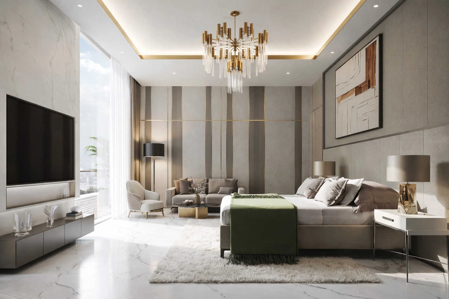 M3M Mansion Sector 113 - Bedroom