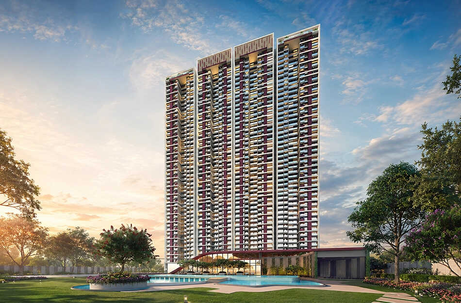 Shapoorji Northern Lights Pokhran Road 2 - Elevation