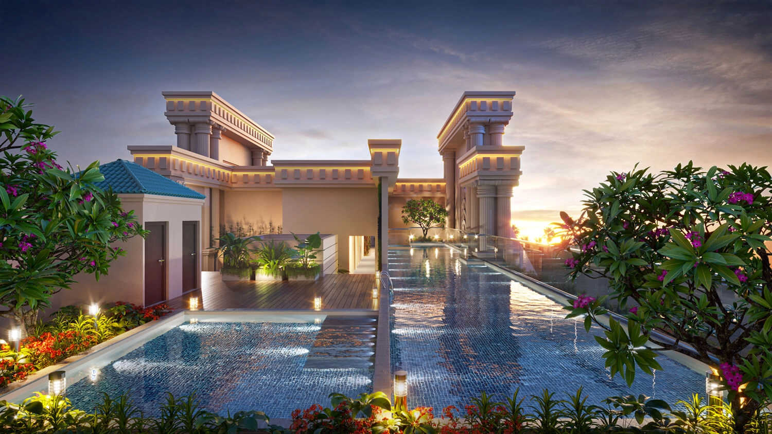 Paradise Sai Platinum Kharghar - Swimming Pool