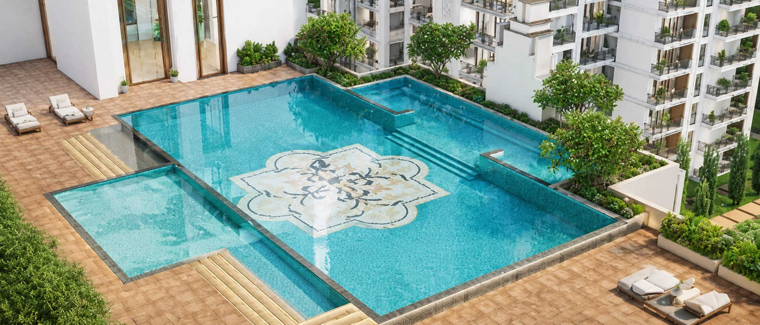The Palatial by Hero Homes Sector 104 - Swimming Pool
