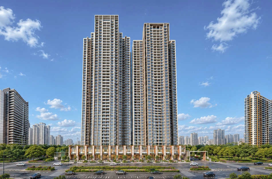 Godrej Ascend Kolshet Road - Elevation