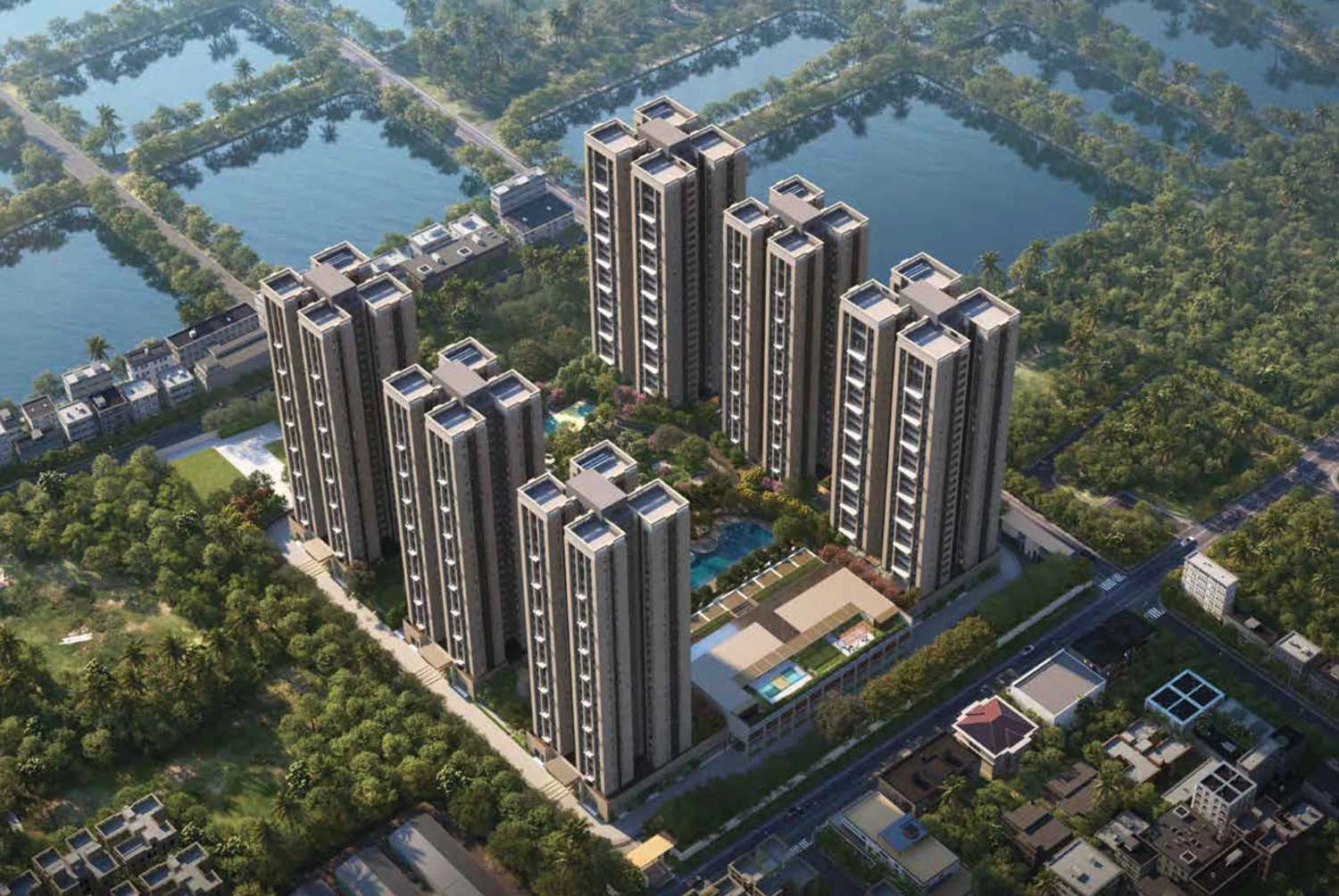Ambuja Utpalaa The Condoville Anandapur - Tower 2