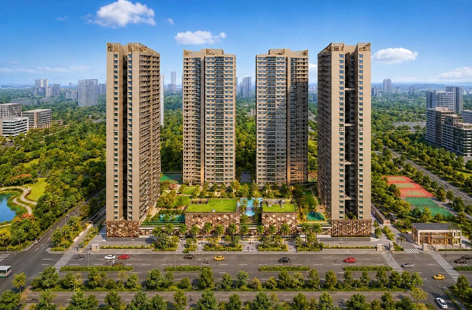 Rustomjee Ozone Goregaon - Elevation