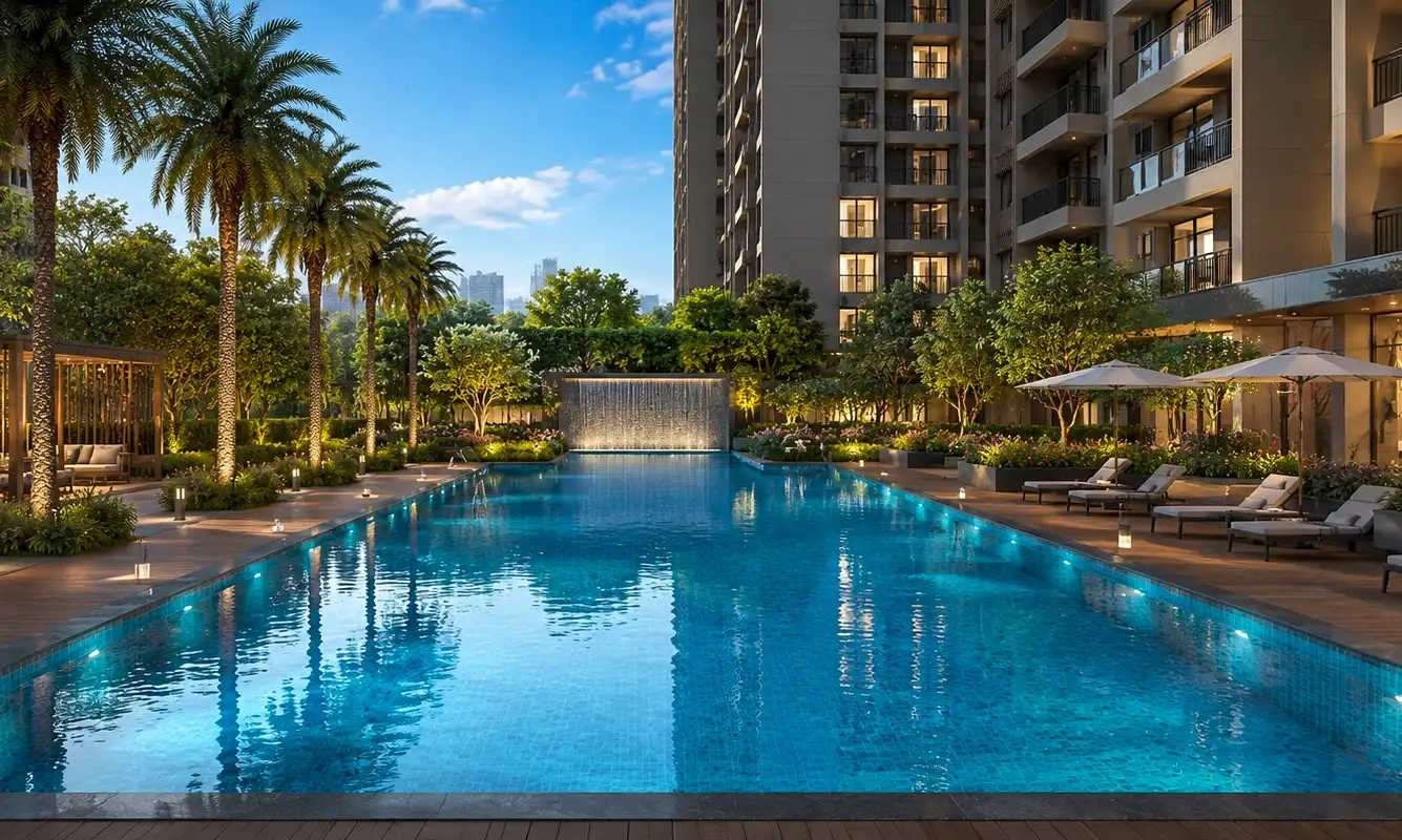Rustomjee Ozone Goregaon - Swimming Pool